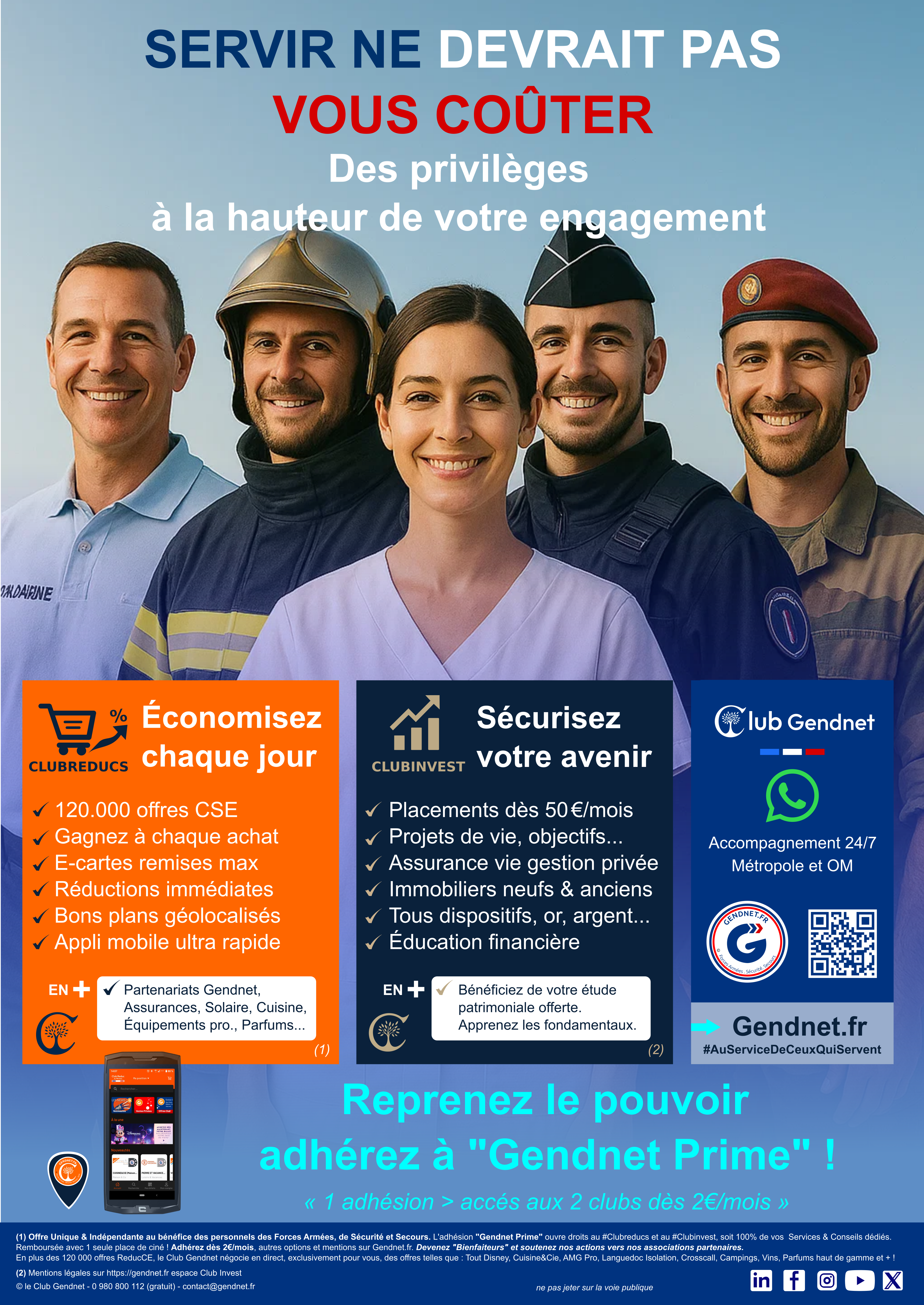 Affiche Club Gendnet