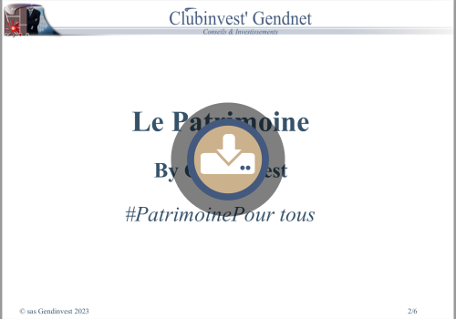 Le Patrimoine by Gendinvest